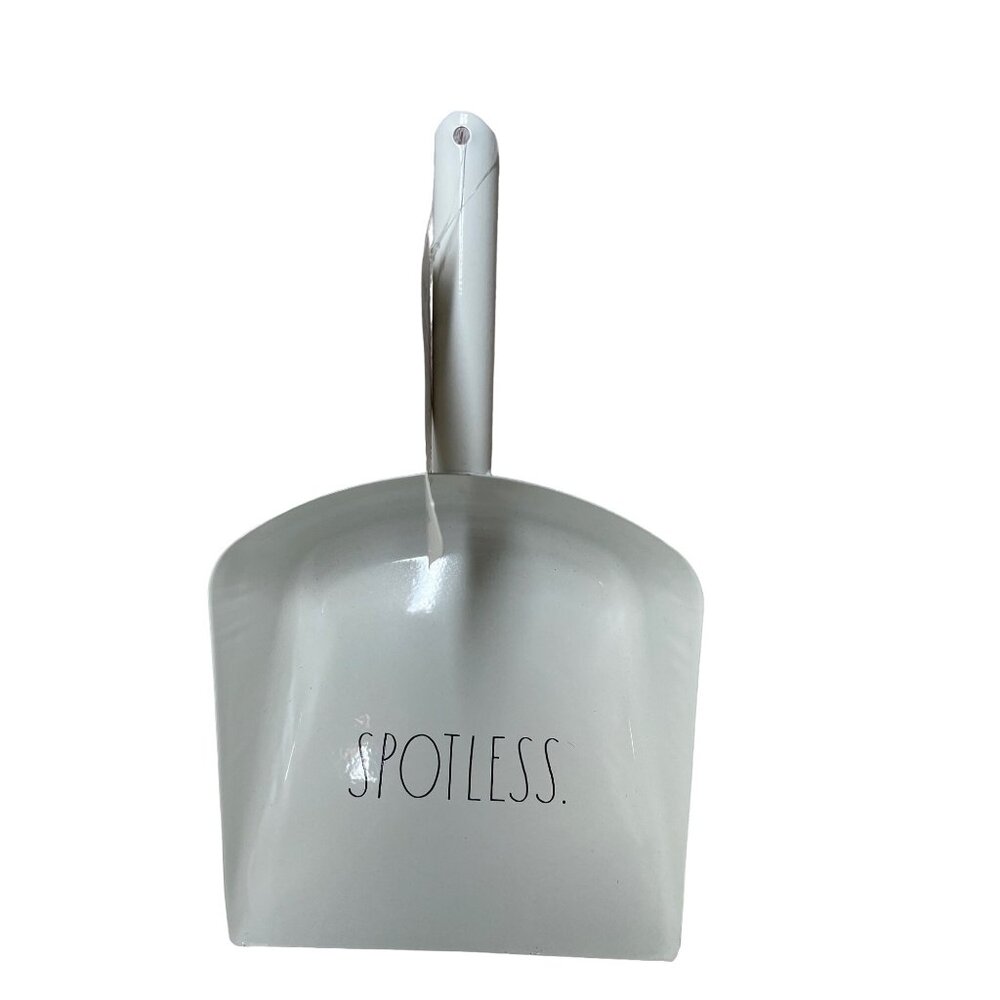 Rae Dunn Dust Pan SPOTLESS. White